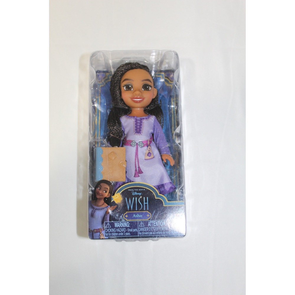 Disney Wish Asha Petite Doll with Book Accessory Jakks Pacific New
